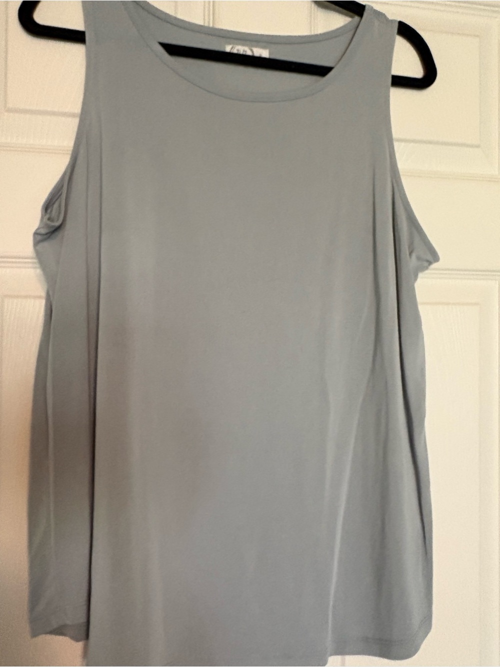 Maurices Light Gray Scoop Neck Tank Top
